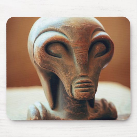 Ancient Alien Statue Muismat (Voorkant)