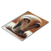Ancient Alien Statue Notitieboek (Linkerzijde)