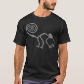 Ancient Aliens Nazca Lines Monkey T-shirt (Voorkant)