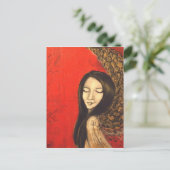 Ancient Angel Briefkaart (Staand voorkant)