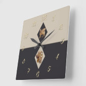 Ancient Assyria Vierkante Klok (Hoek)