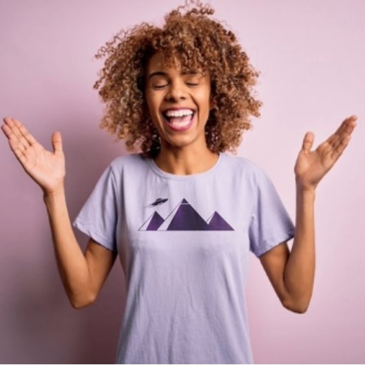 Ancient Astronaut Giza UFO WHT-shirt T-shirt