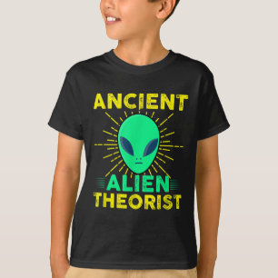 Ancient Astronaut Theoristen zeggen ja Alien hoofd T-shirt