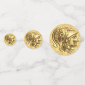 Ancient Athena Coin Confetti (Voorkanten)