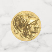Ancient Athena Coin Confetti (Kleine voorkant)