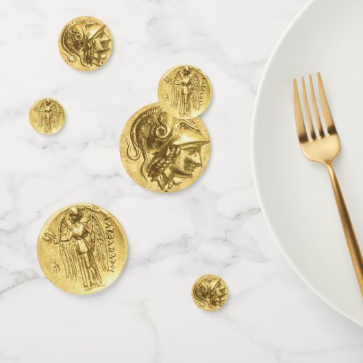 Ancient Athena Coin Confetti (Groep)