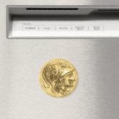 Ancient Athena Coin Magneet (Insitu (Vaatwasser))