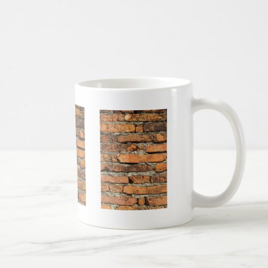 Ancient Brick Wall Koffiemok (Rechts)