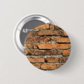Ancient Brick Wall Ronde Button 5,7 Cm (Voorkant /achterkant)