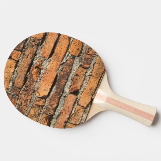 Ancient Brick Wall Tafeltennisbatje (Zijkant)