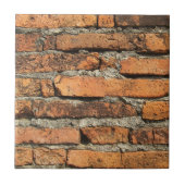 Ancient Brick Wall Tegeltje (Voorkant)