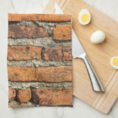 Ancient Brick Wall Theedoek (Quarter Fold)