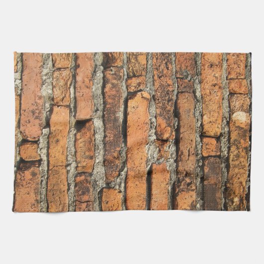 Ancient Brick Wall Theedoek (Horizontaal)