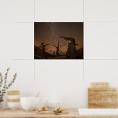Ancient Bristlecone Pine Forest | Californië Poster (Keuken)