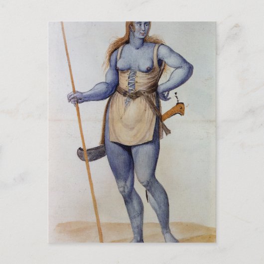 Ancient British Woman Briefkaart (Voorkant)