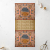 Ancient brochure drieluik kaart (Binnen)