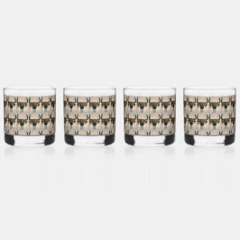 Ancient Bull Whisky Glas