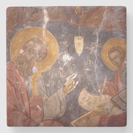 Ancient Bysantium Greek Stone Onderzetter (Voorkant)