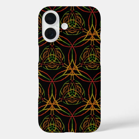 Ancient Celtic Style Thin Hammered Metal Lines Case-Mate iPhone Case (Achterkant)