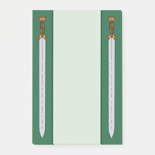 Ancient Celtic Sword Post-it® Notes