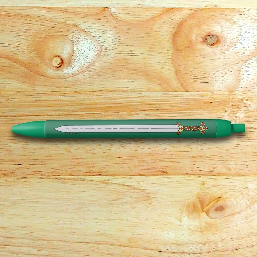 Ancient Celtic Sword Zwarte Inkt Pen