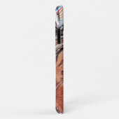 Ancient chieftan en fractaal patroon Case-Mate iPhone case (Achterkant/rechts)