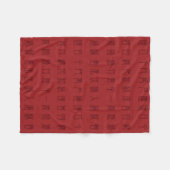 Ancient Chinees gedicht - Yuan Ri Fleece Blanket (Voorkant (Horizontaal))