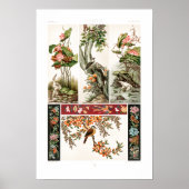 Ancient Chinees patroon van Albert Racinet Poster (Voorkant)