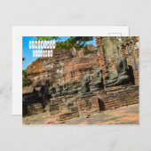 Ancient City of Ayutthaya Briefkaart (Voorkant / Achterkant)