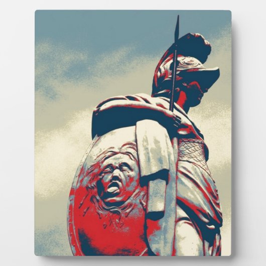 Ancient Colosseum Spartan Warrior Roman Gladiator Fotoplaat (Voorkant)