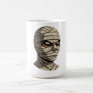 Ancient Cursed Mummy - Mystical Hieroglyphic Wraps Koffiemok