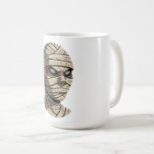 Ancient Cursed Mummy - Mystical Hieroglyphic Wraps Koffiemok (Voorkant rechts)