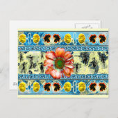 Ancient Dance Briefkaart (Voorkant / Achterkant)