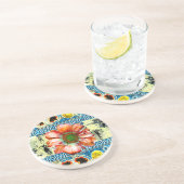 Ancient Dance Zandsteen Onderzetter (Zijkant)