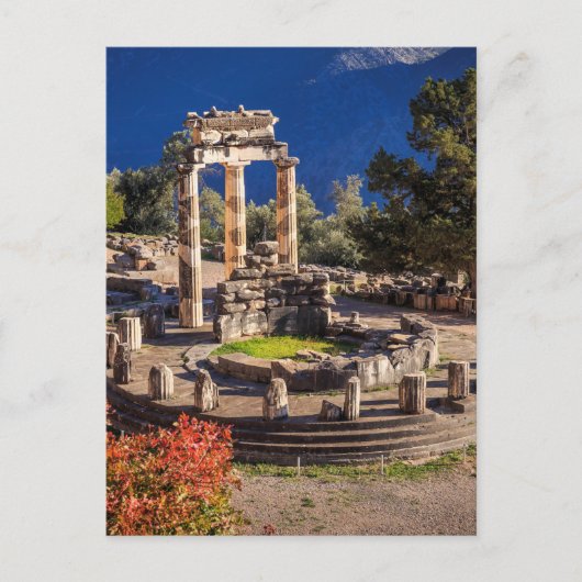 Ancient Delphi, Griekenland Briefkaart (Voorkant)