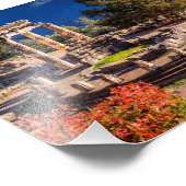 Ancient Delphi, Griekenland Foto Afdruk (Hoek)