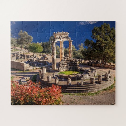 Ancient Delphi, Griekenland Legpuzzel (Horizontaal)