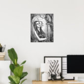 Ancient Dryad Poster Goddess Poster Tree Spirit (Bureau à domicile)