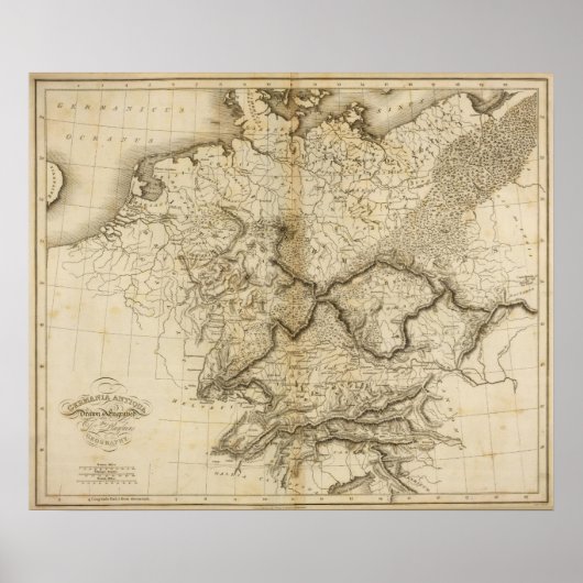 Ancient Duitsland Poster (Voorkant)