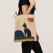 Ancient Egypt Cat Art Tote Bag (De près)
