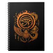Ancient Egypt Esoteric Art Notebook - Horus Eye Notitieboek (Voorkant)