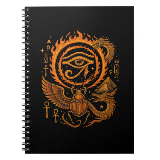 Ancient Egypt Esoteric Art Notebook - Horus Eye Notitieboek