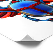 Ancient Egypt Scarab Beetle Poster (Hoek)