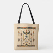 Ancient Egypt Symbol Tote Bag (Dos)