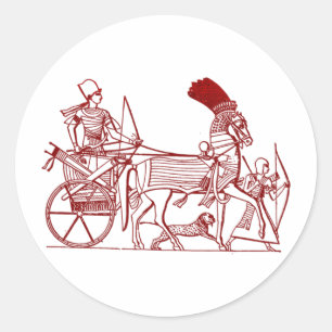 Ancient Egypte Ronde Sticker