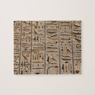 Ancient Egyptian Hieroglyph Text Legpuzzel