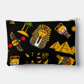 Ancient Egyptian Hieroglyphic Pattern Background Etui (Achterkant)