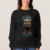 Ancient Egyptian Pharaoh queen Nefertiti Mom dad Trui (Voorkant)