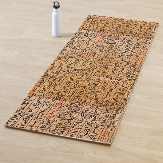 Ancient Egyptian Writing Yogamat (In situ)