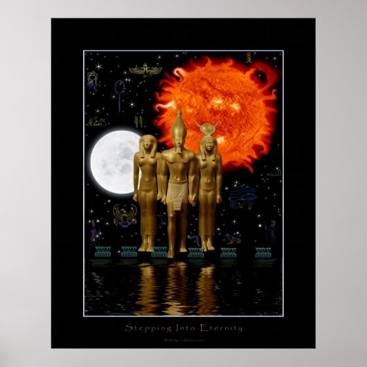 Ancient Egyptisch Fantasy-Poster Poster (Voorkant)